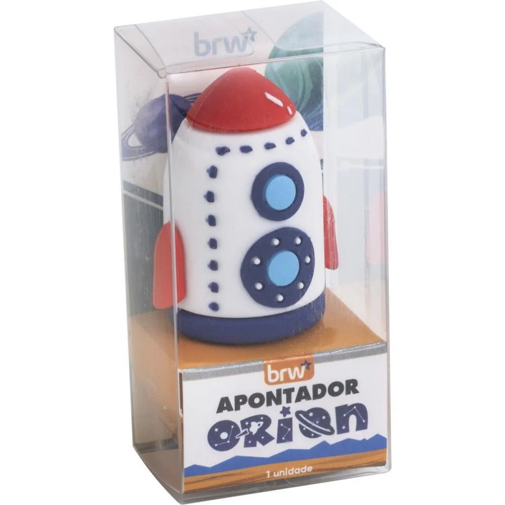 Apontador Sem Deposito Orion Plastico (S) Brw (Dp.c/12) - imagem 3