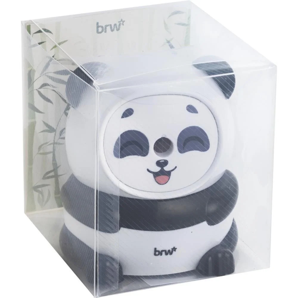 Apontador Com Deposito Panda Com Manivela Brw (Unidade) - imagem 2