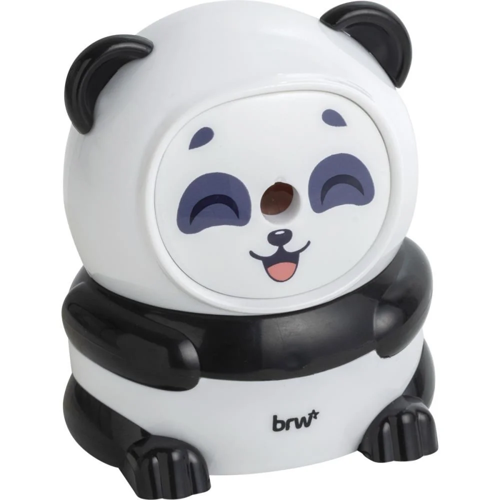 Apontador Com Deposito Panda Com Manivela Brw (Unidade) - imagem 4
