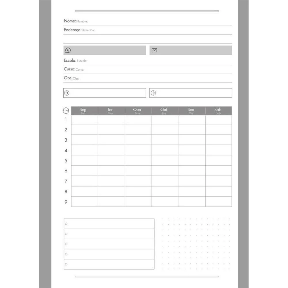 Caderno 01X1 Capa Dura Stilo Trend Topo Canhoto 80Fls Jandaia (Pct.c/04) - imagem 8