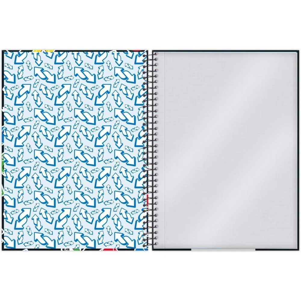 Caderno 10X1 Capa Dura Uno 160Fls Foroni (Pct.c/04) - imagem 6