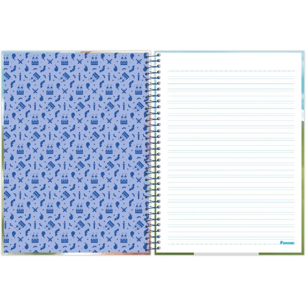 Caderno Caligrafia Aventurinos 80Fls Foroni (Pct.c/04) - imagem 3