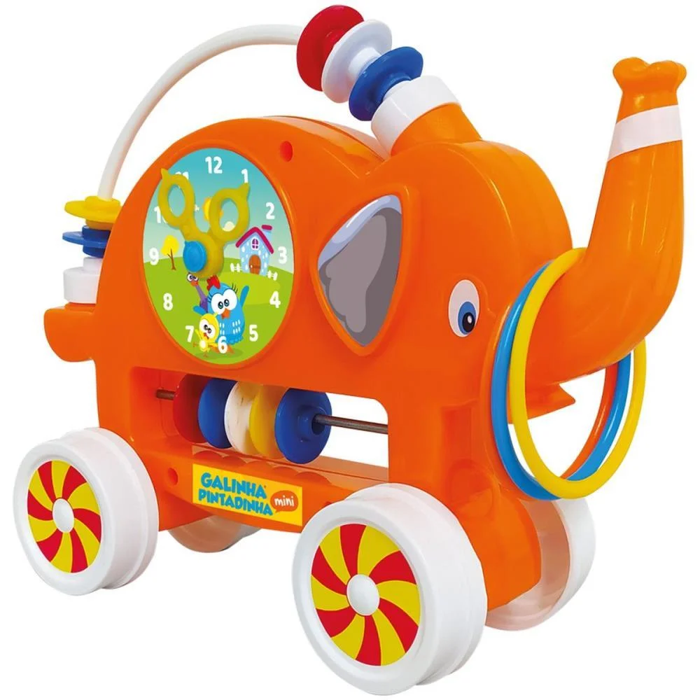 Brinquedo Para Bebe Galinha Pintadinha Elefantinho Monte Libano (Unidade) - imagem 2