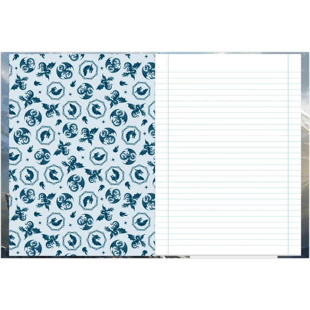 Caderno Brochura 1/4 Capa Dura Drakos 80Fls Foroni (Pct.c/05) - imagem 6