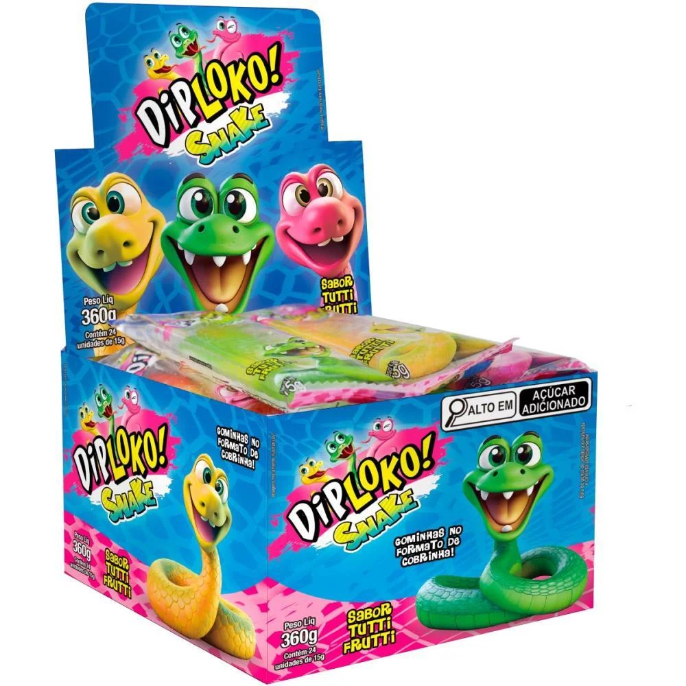 Doce Snake Danilla Foods (Dp.c/24) - imagem 3