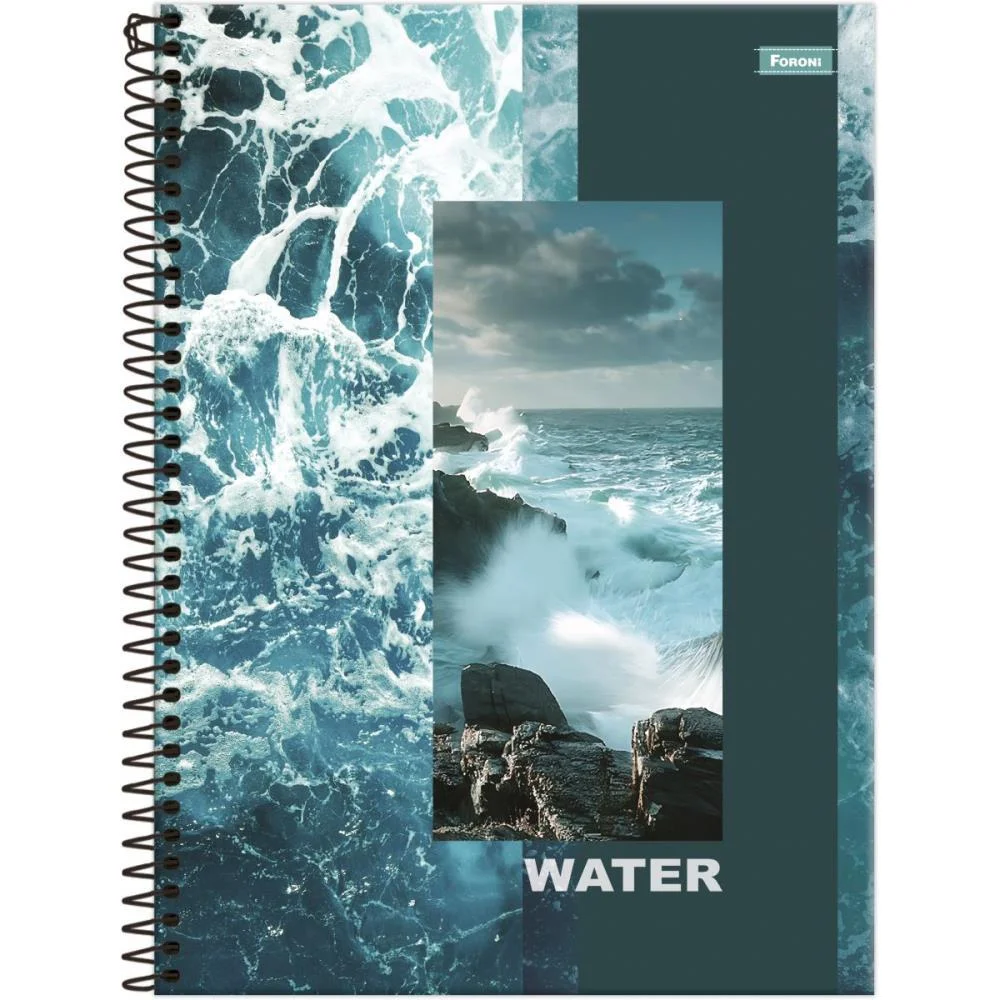 Caderno 01X1 Capa Dura 4 Elementos Mais 96Fls Foroni (Pct.c/04) - imagem 6