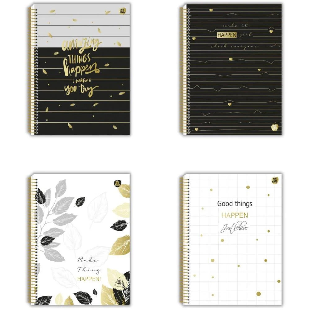 Caderno 15X1 Capa Dura Happen 240F Animativa (Pct.c/02) - imagem 7