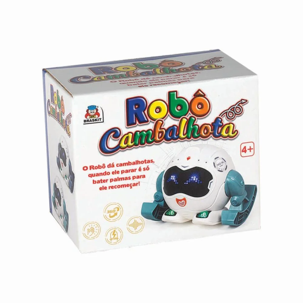 Robo Cambalhota Interativo (S) Braskit (Unidade) - imagem 4
