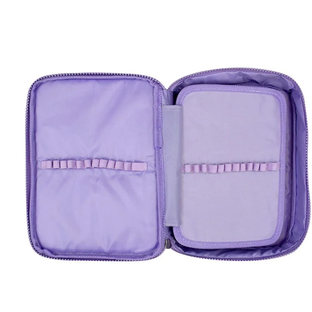 Estojo Box Tecido Lilas C/Divisorias Dac (Unidade) - imagem 5