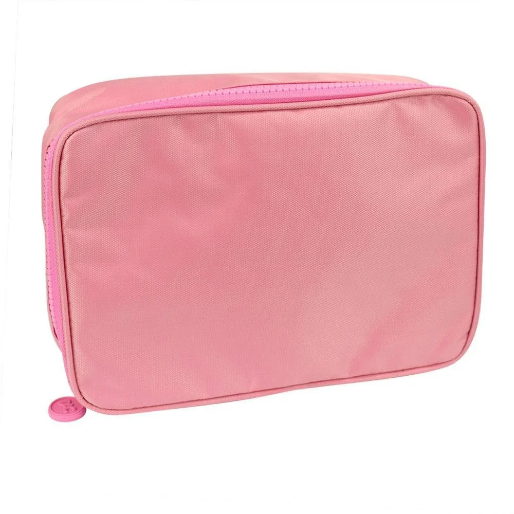 Estojo Box Tecido Rosa C/Divisorias Dac (Unidade) - imagem 6