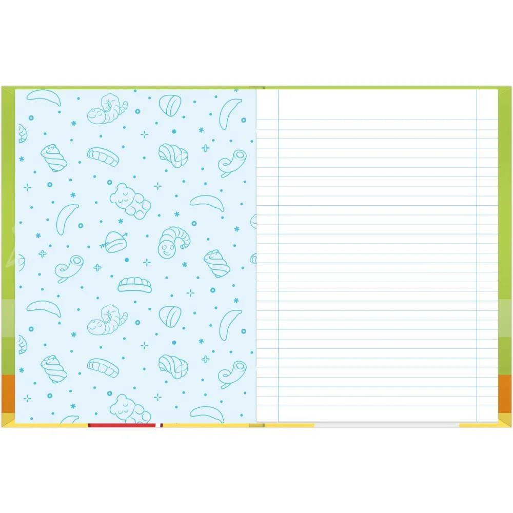 Caderno Brochura 1/4 Capa Dura Fini 80F Foroni (Pct.c/05) - imagem 6