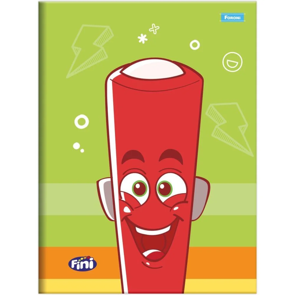 Caderno Brochura 1/4 Capa Dura Fini 80F Foroni (Pct.c/05) - imagem 8