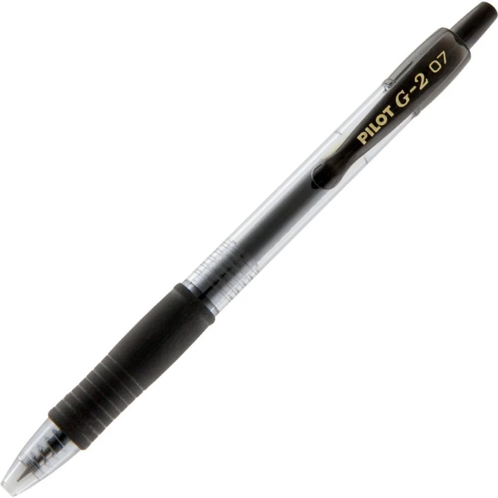 Caneta Gel Bl-G2-7 G-2 0,7Mm Preta Pilot (Cx.c/12) - imagem 3