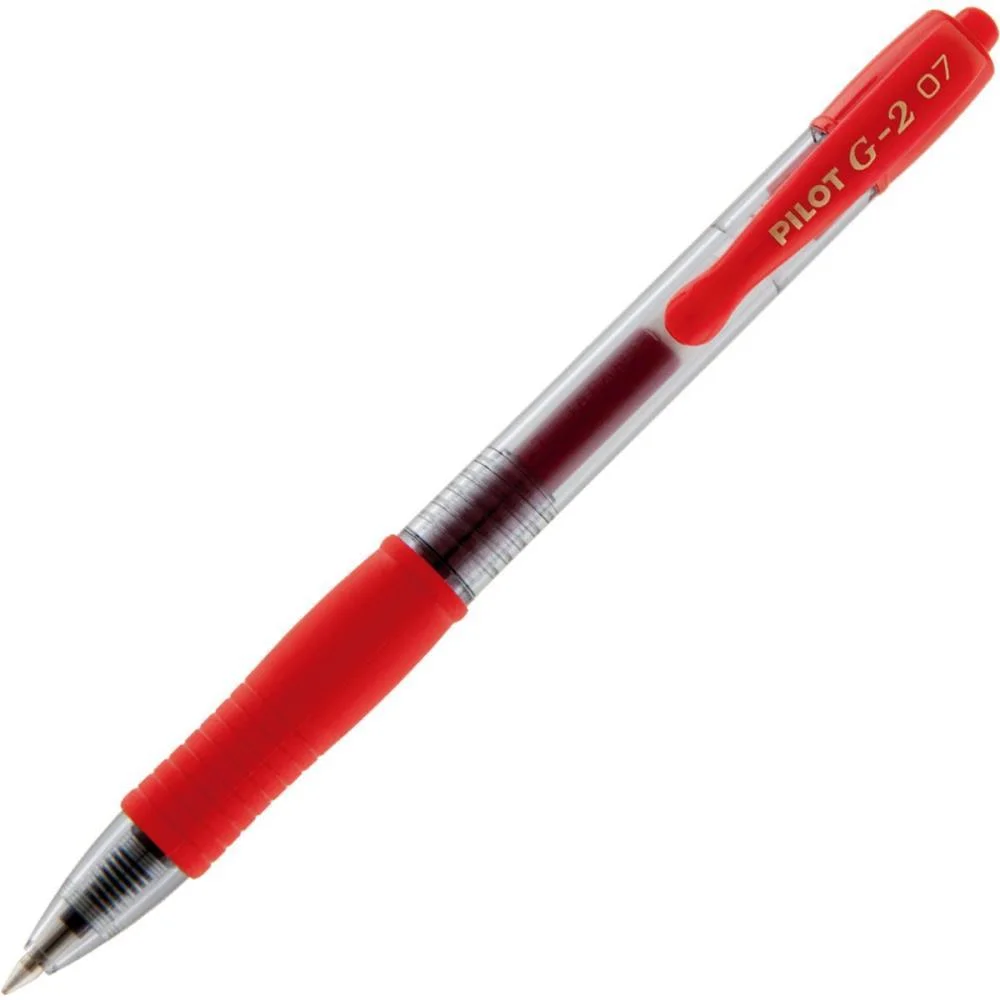 Caneta Gel Bl-G2-7 G-2 0,7Mm Vermelha Pilot (Cx.c/12) - imagem 5