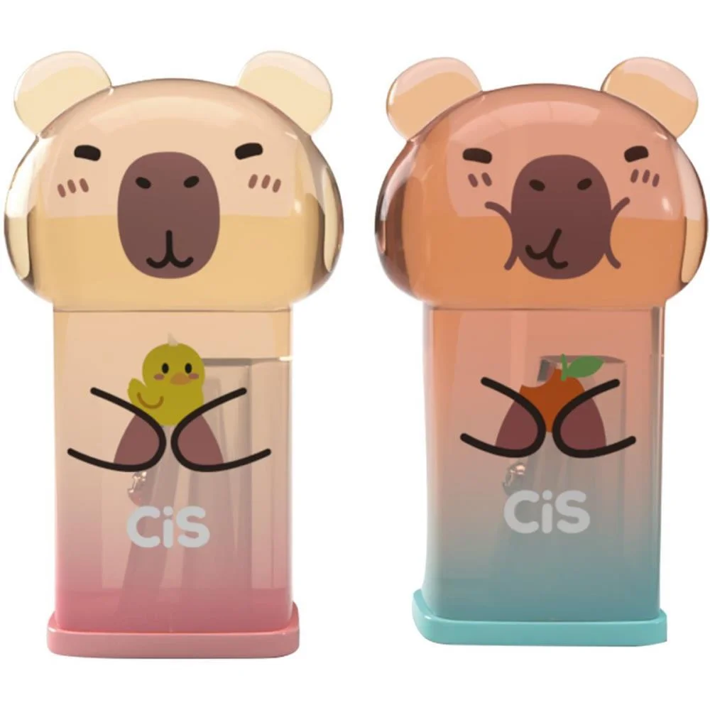 Apontador Com Deposito Decor. Capivara 2 Modelos Sortidos Sertic (Dp.c/12) - imagem 4