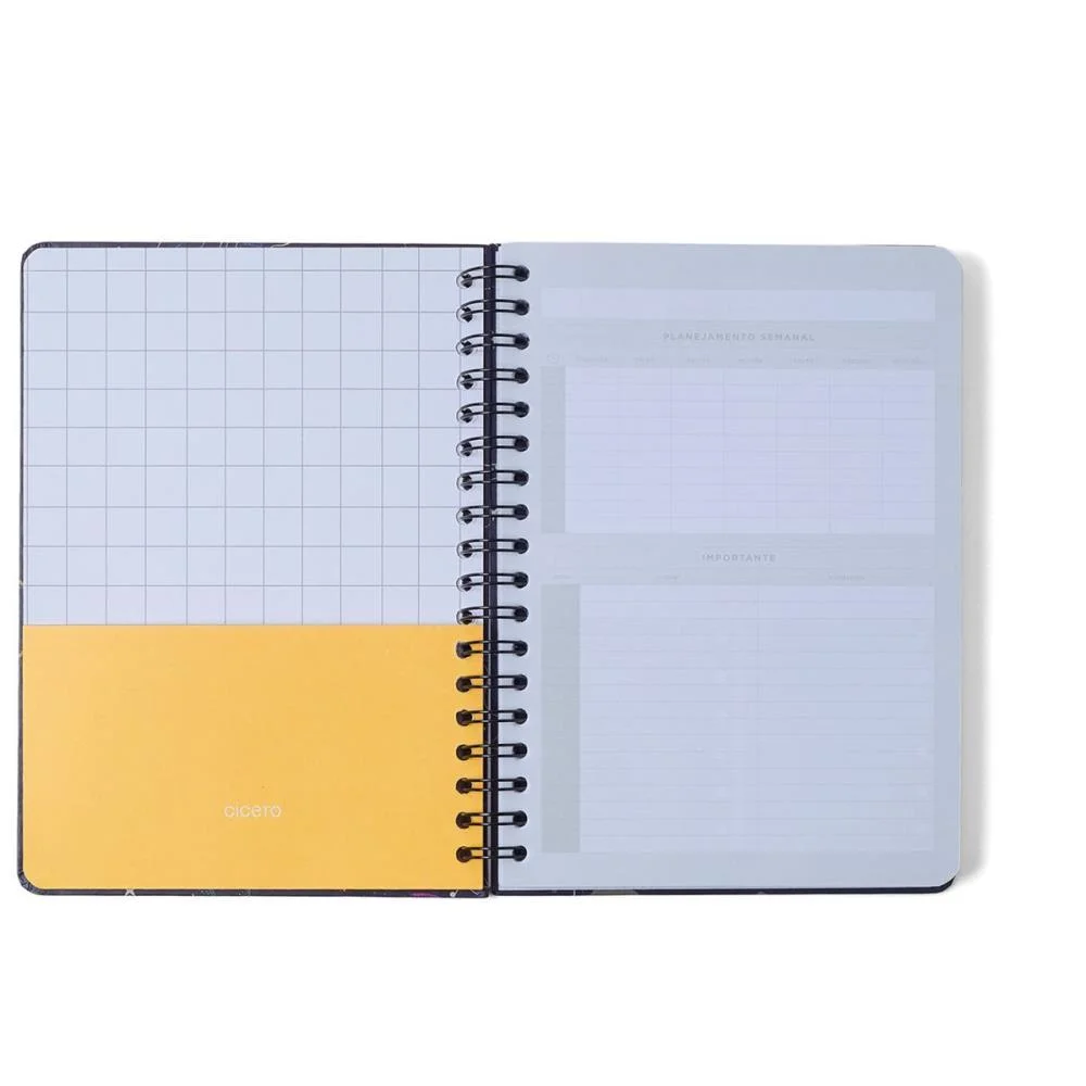 Caderno 10X1 Cp.dura Colegial Melissa Casinha Abelhas 160F Cicero (Unidade) - imagem 3