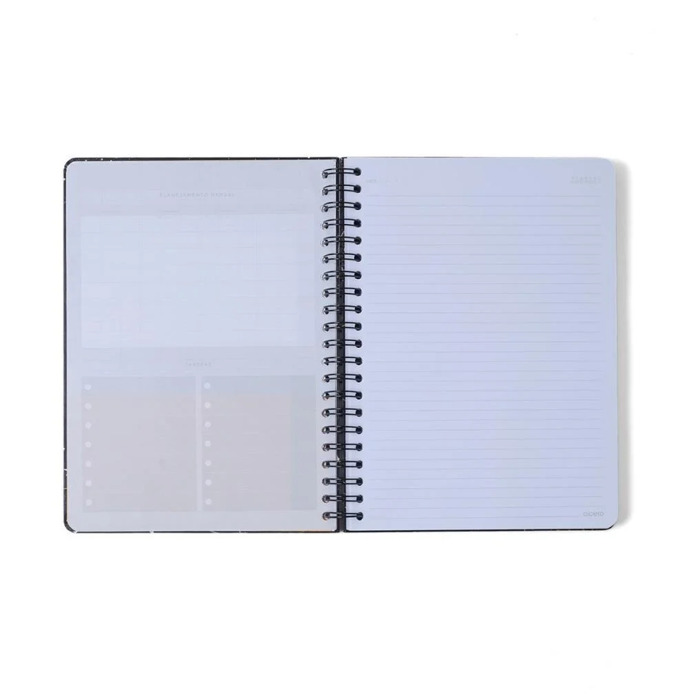 Caderno 10X1 Cp.dura Colegial Melissa Pink Bloomy 160F Cicero (Unidade) - imagem 3