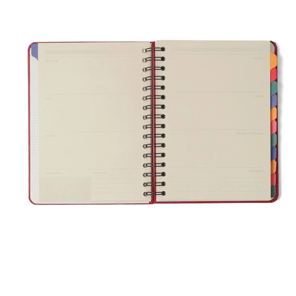 Agenda/Planner Permanente Praia Semanal Sol 100F 148X210 Cicero (Unidade) - imagem 3