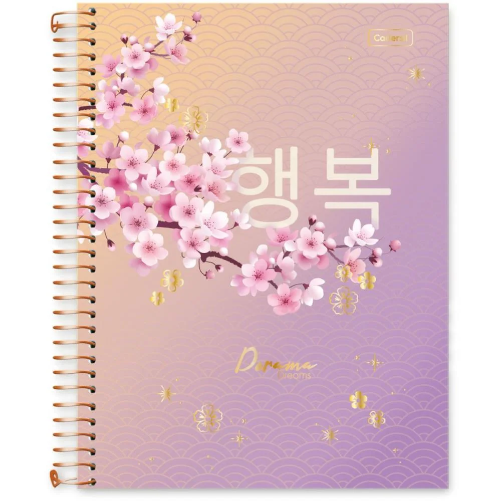 Caderno 01X1 Capa Dura Dorama Dreams 80Fls Cadersil (Pct.c/04) - imagem 8