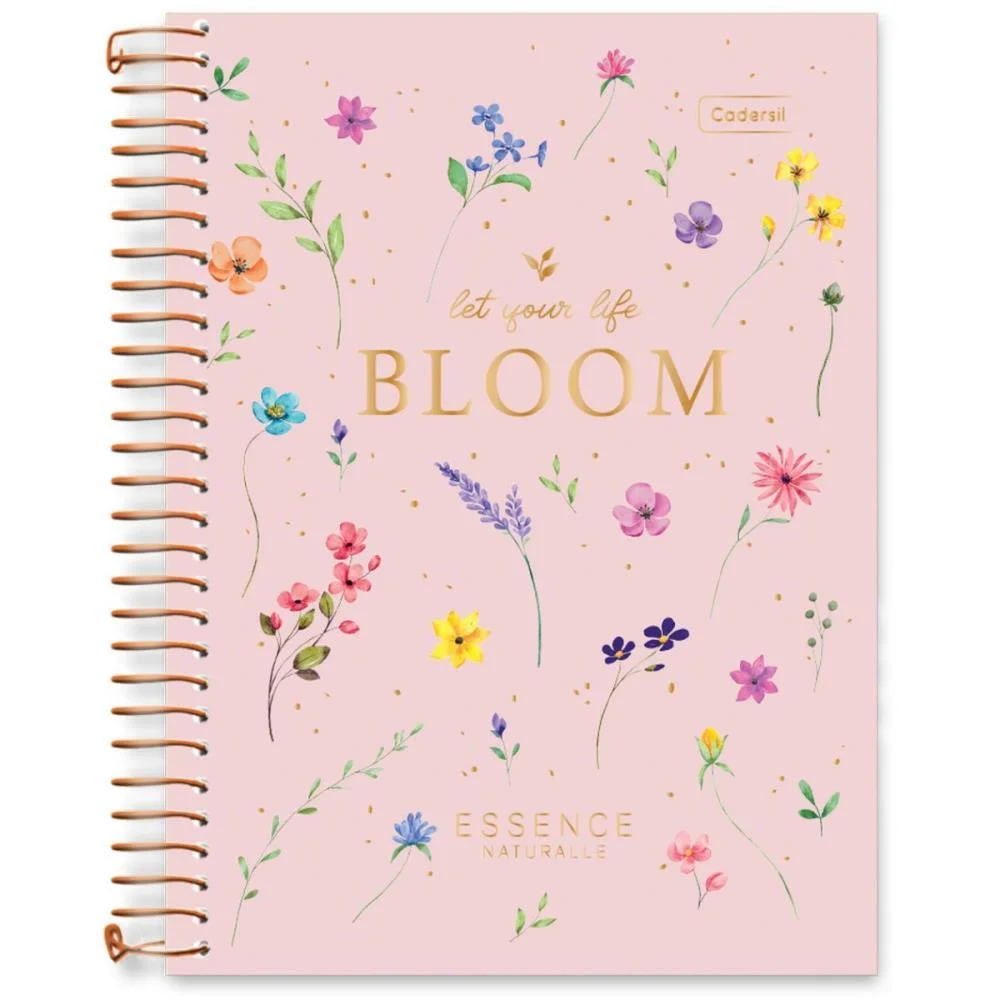 Caderno 10X1 Cp.dura Colegial Essence Naturalle 160Fls Cadersil (Pct.c/04) - imagem 10