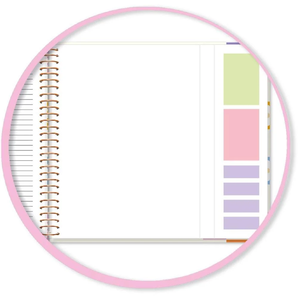 Caderno 01X1 Cp.dura Colegial Natus C/Elas+Blocos Ades.80F(S Cadersil (Unidade) - imagem 5