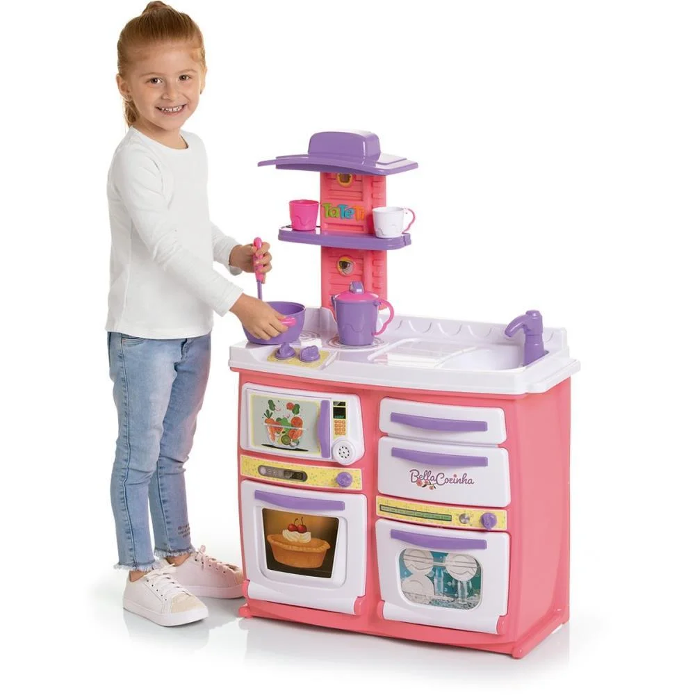 Brincando De Casinha Bella Cozinha Tateti - imagem 3