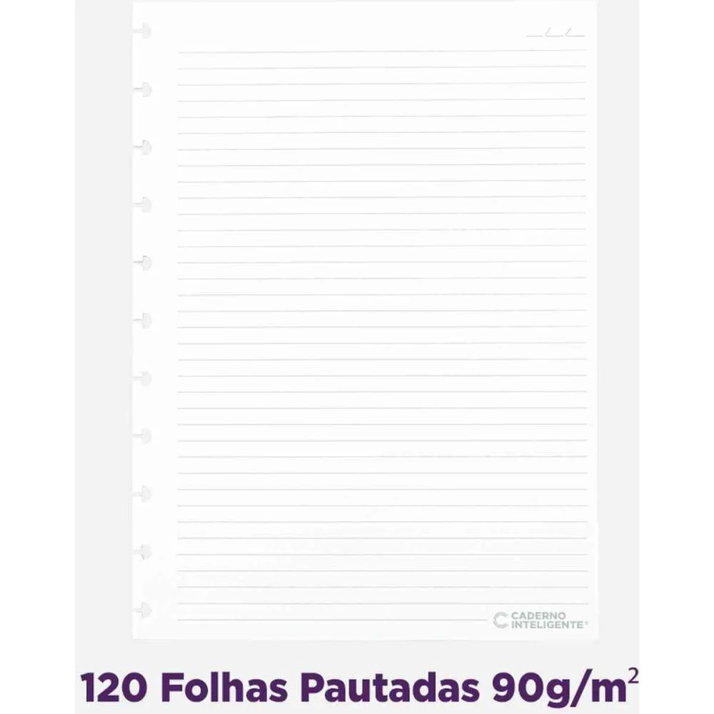 Caderno Inteligente Grande Dark Green 10Mat. 140Fls 90G Caderno Inteligente (Unidade) - imagem 3