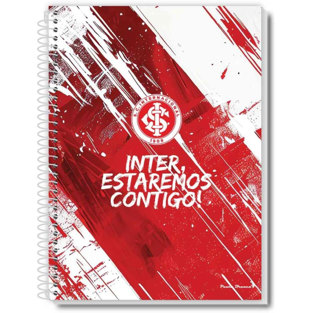 Caderno Espiral 1/4 Capa Dura Internacional 80Fls Pauta Branca (Pct.c/05) - imagem 4