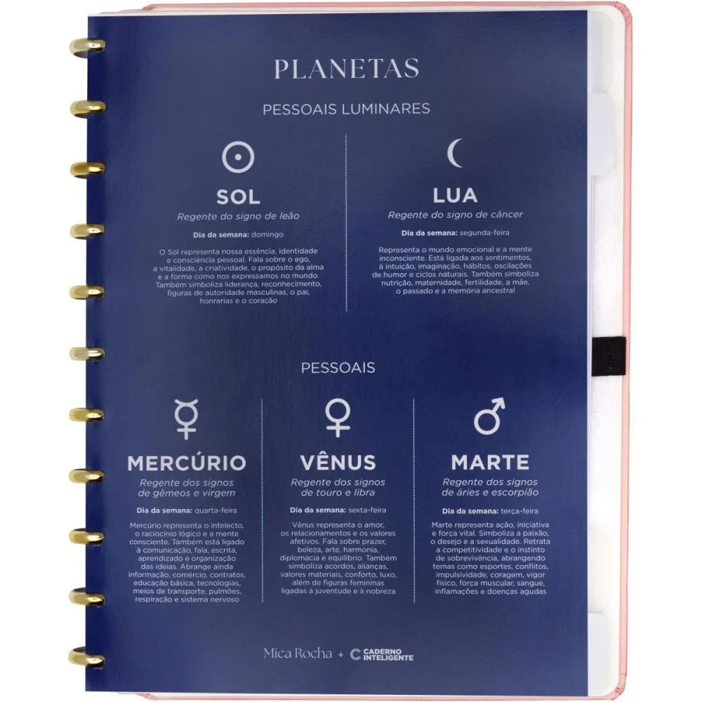 Caderno Inteligente Grande A Culpa E Do Signo 80F By Mica Caderno Inteligente (Unidade) - imagem 3