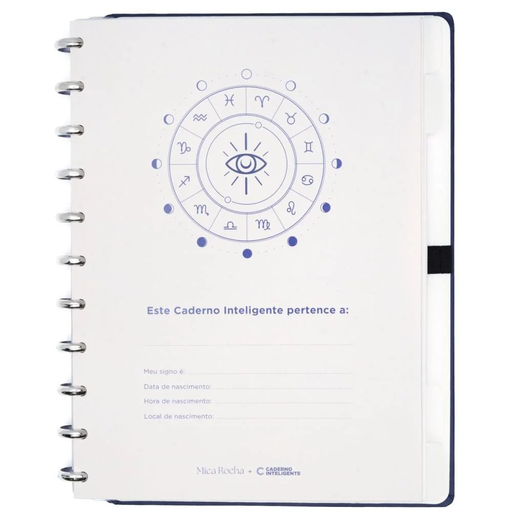 Caderno Inteligente Grande Influenciada Pela Lua 80F By M Caderno Inteligente (Unidade) - imagem 4