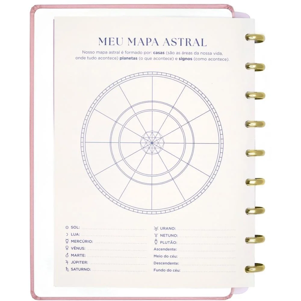 Caderno Inteligente Medio A Culpa E Do Signo 80F By Mica Caderno Inteligente (Unidade) - imagem 5