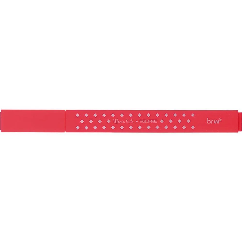 Caneta Marca Texto Square 4 Cores Neon Brw (Dp.c/24) - imagem 3