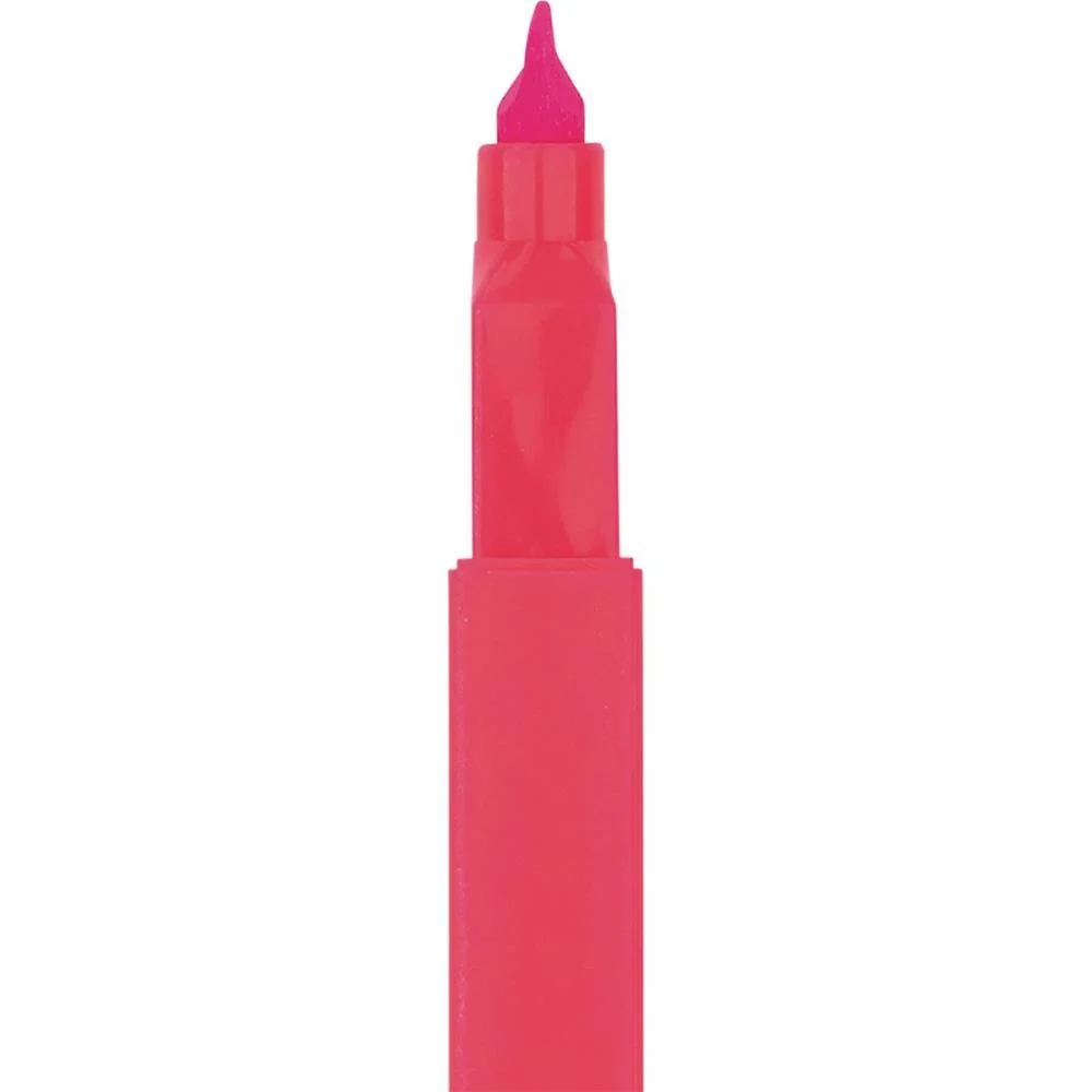 Caneta Marca Texto Square 4 Cores Neon Brw (Dp.c/24) - imagem 7