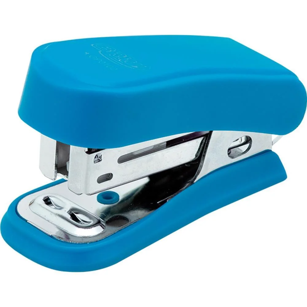 Grampeador Mini P/20Fls 6Cm Plast. Cores Neon Brw (Dp.c/12) - imagem 4