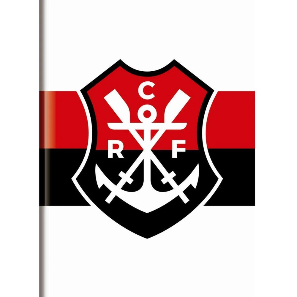 Caderno Brochurao Capa Dura Flamengo 80Fls Kit (Pct.c/05) - imagem 4