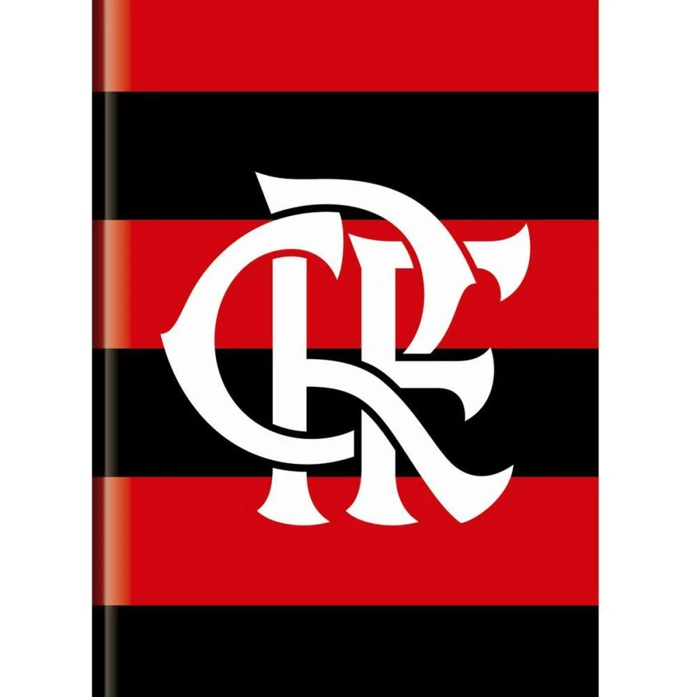 Caderno Brochurao Capa Dura Flamengo 80Fls Kit (Pct.c/05) - imagem 6
