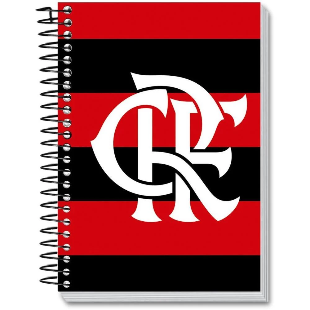 Caderno 01X1 Capa Dura Flamengo 80Fls Kit (Pct.c/04) - imagem 2