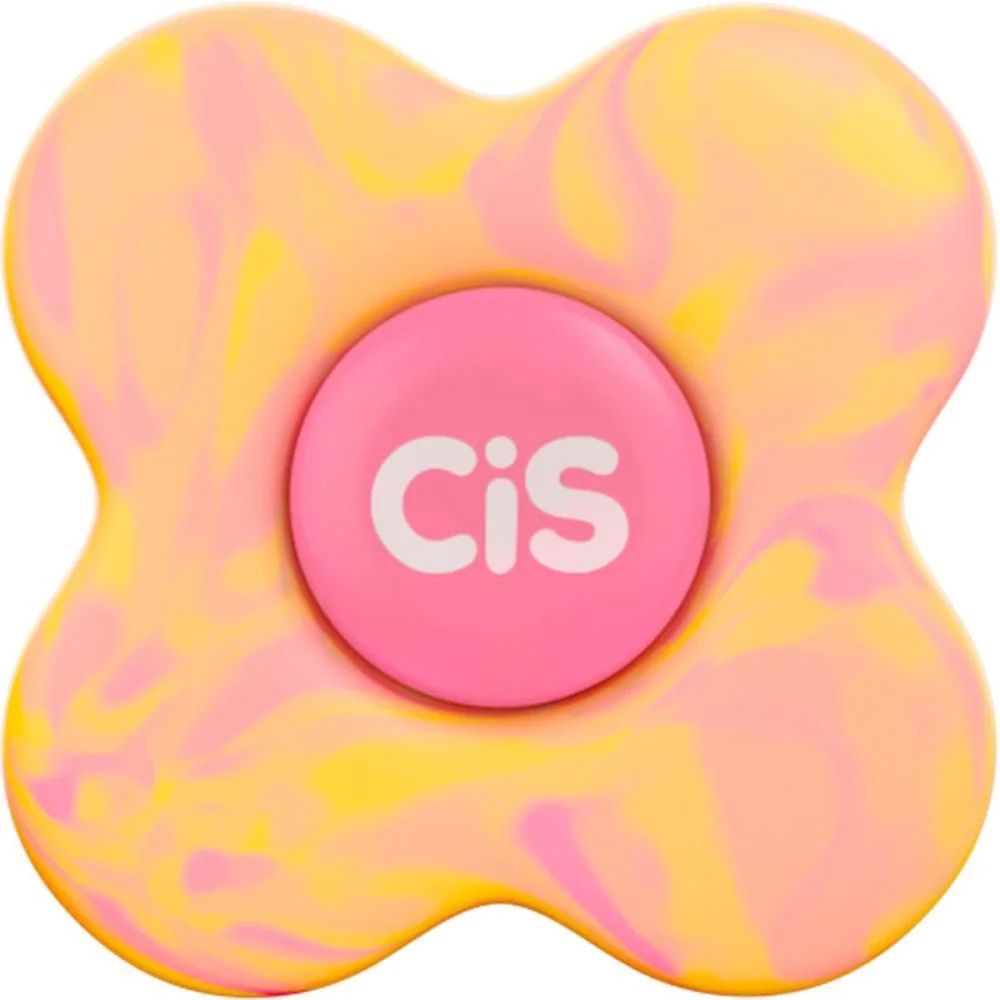 Borracha Decorada Cis Spin 4 Cores Sortidas Sertic (Dp.c/12) - imagem 3