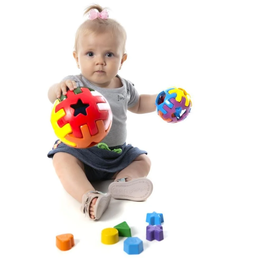 Brinquedo Educativo Bola Baby C/Blocos (S) Kendy Brinquedos (Unidade) - imagem 5