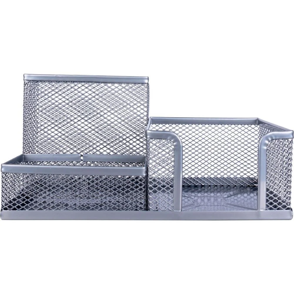 Acessorio Para Mesa Aramado 3 Reparticoes Prata Yins (Unidade) - imagem 4