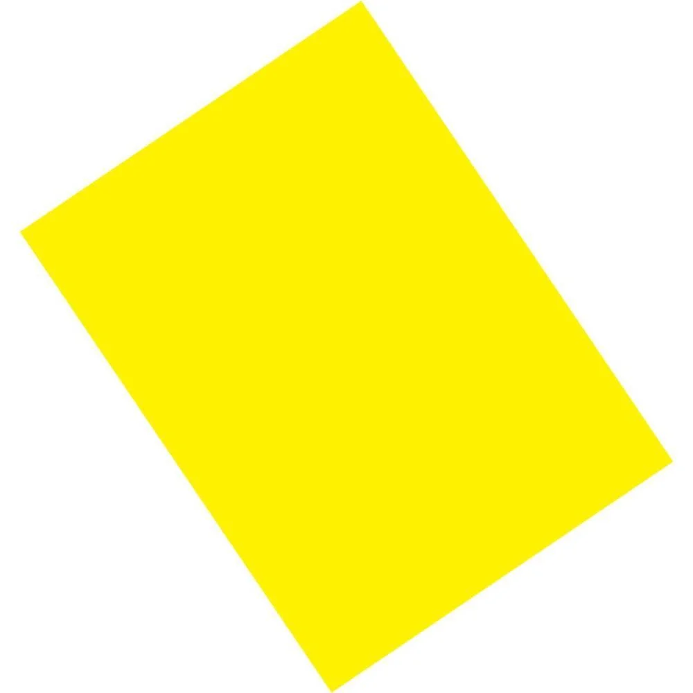 Papel Camurca 40X60Cm. Amarelo V.m.p. (Pct.c/25) - imagem 3