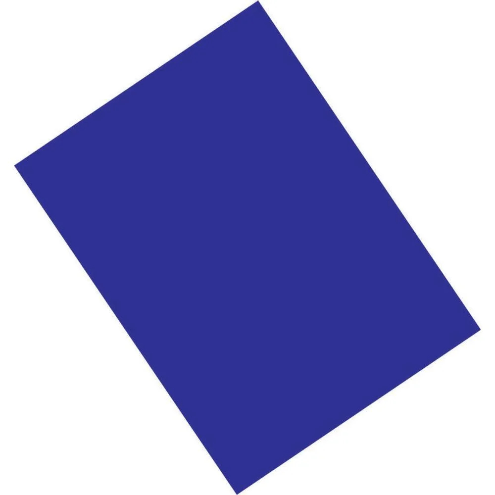 Papel Camurca 40X60Cm. Azul Escuro V.m.p. (Pct.c/25) - imagem 3