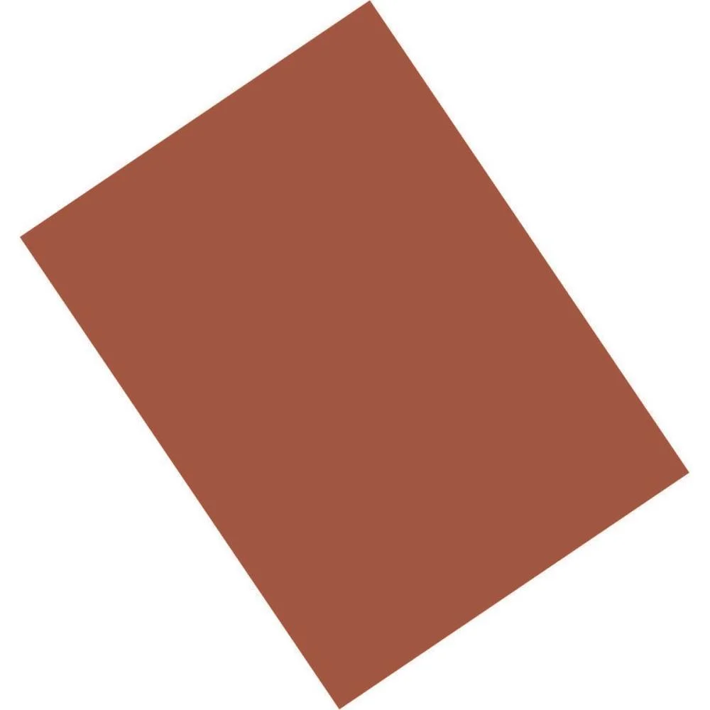 Papel Camurca 40X60Cm. Marrom V.m.p. (Pct.c/25) - imagem 3