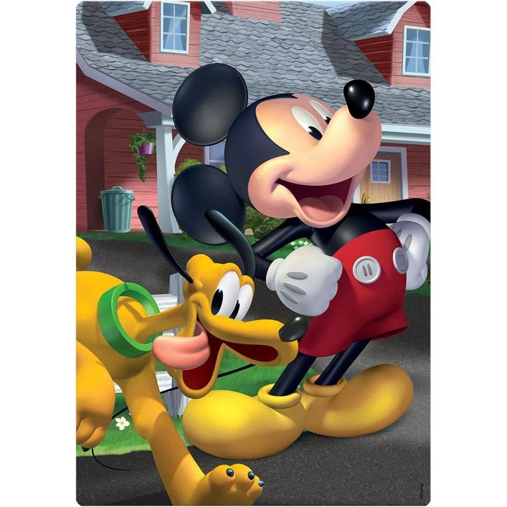 Quebra-Cabeca Cartonado Mickey 60Pcs Toyster (Unidade) - imagem 4