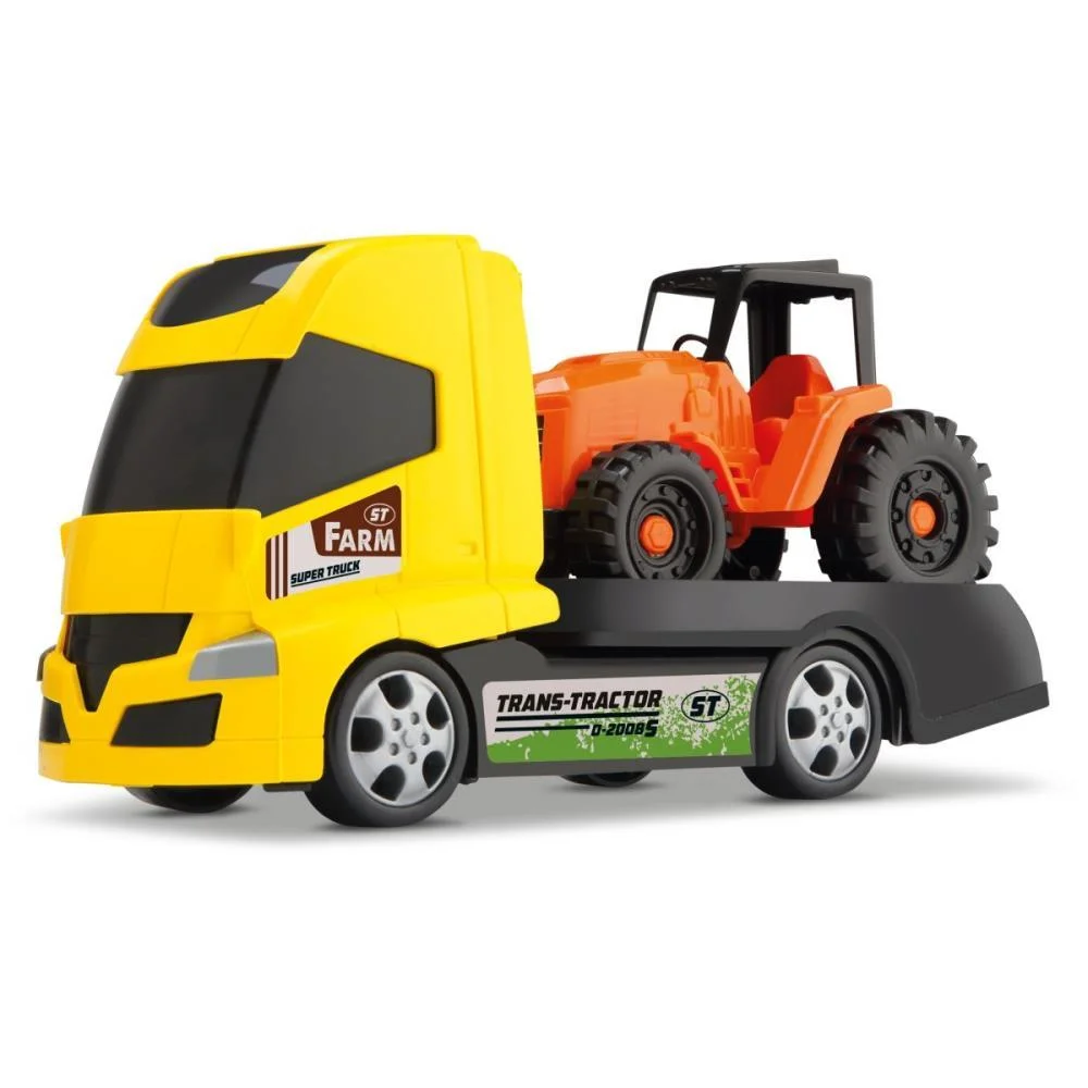 Caminhao Trans Tractor Farm (S) Orange Toys (Unidade) - imagem 2