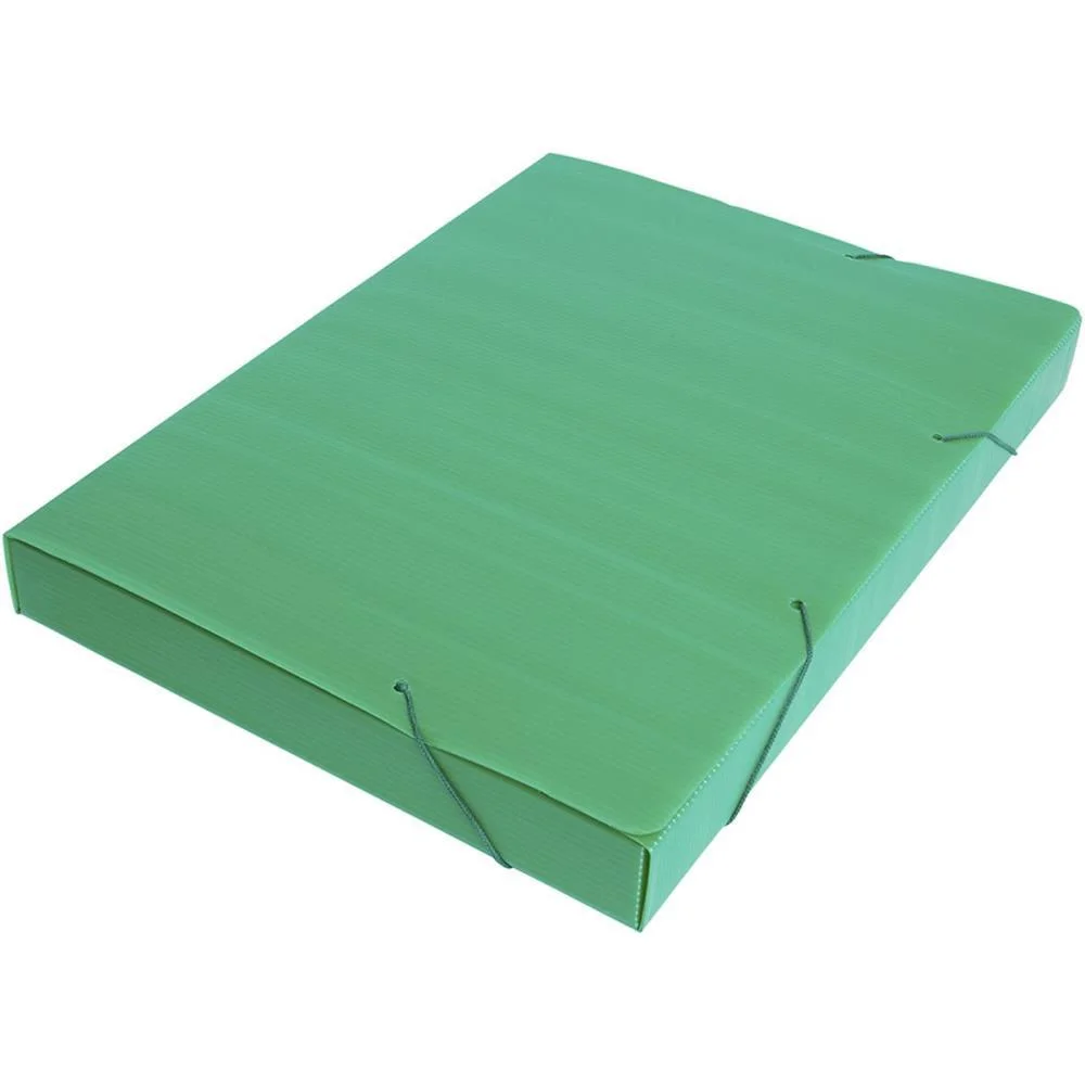 Pasta Polionda Oficio 55Mm Verde Novaonda Polibras (Pct.c/10) - imagem 3