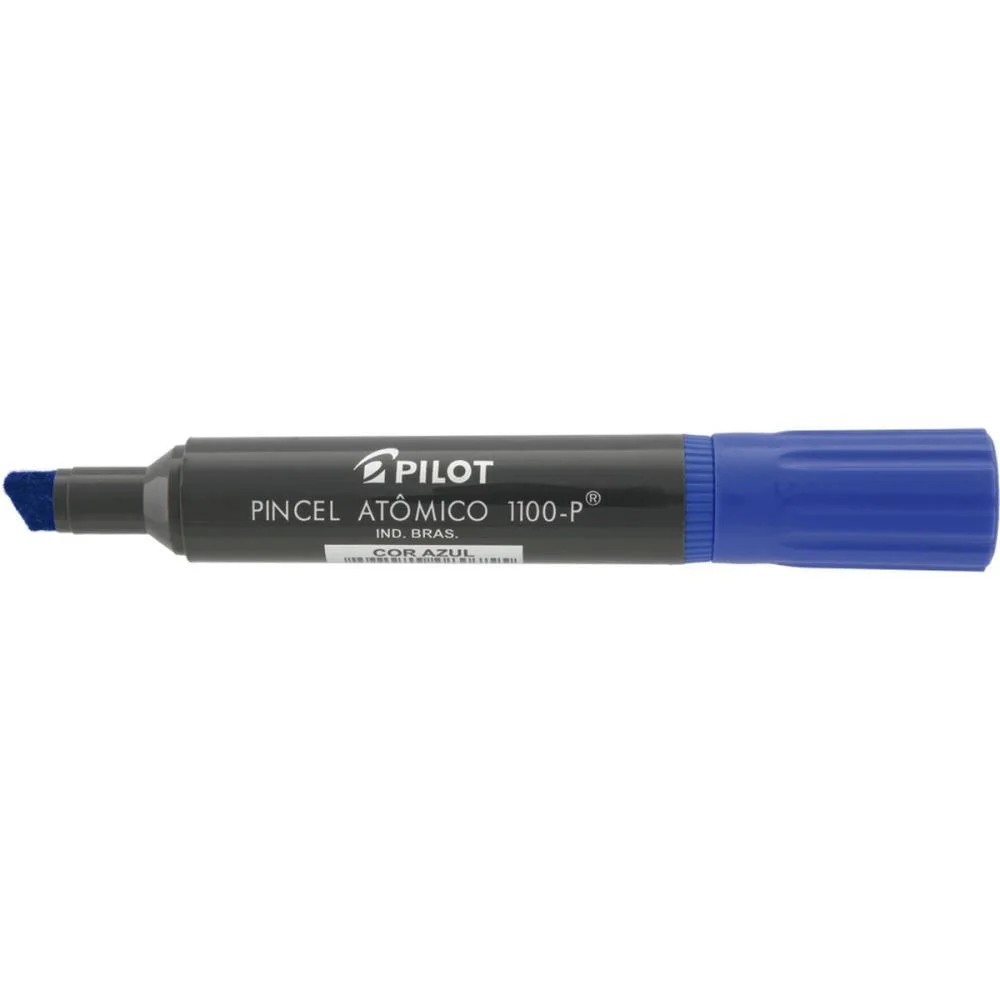 Pincel Marcador Permanente Atomico 1100P Azul Recarreg. Pilot (Cx.c/12) - imagem 4