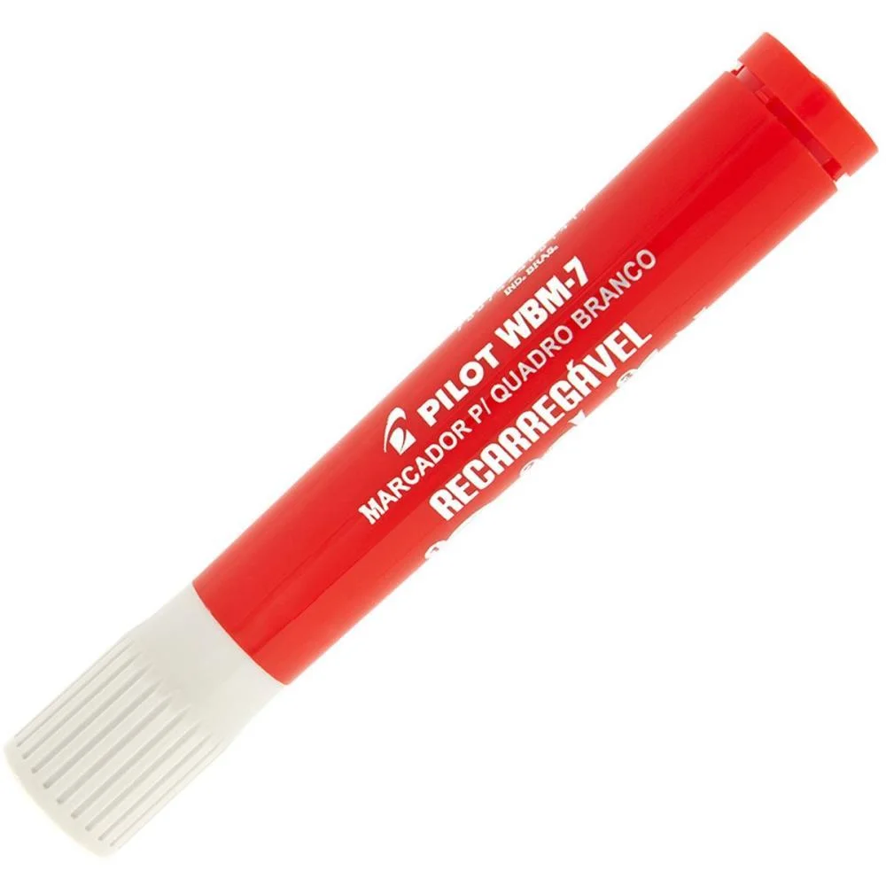 Pincel Quadro Branco Wbm-7 Recarregavel Vermelho Pilot (Cx.c/12) - imagem 4