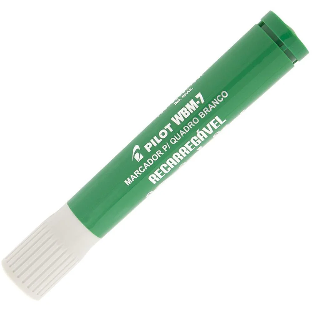 Pincel Quadro Branco Wbm-7 Recarregavel Verde Pilot (Cx.c/12) - imagem 4
