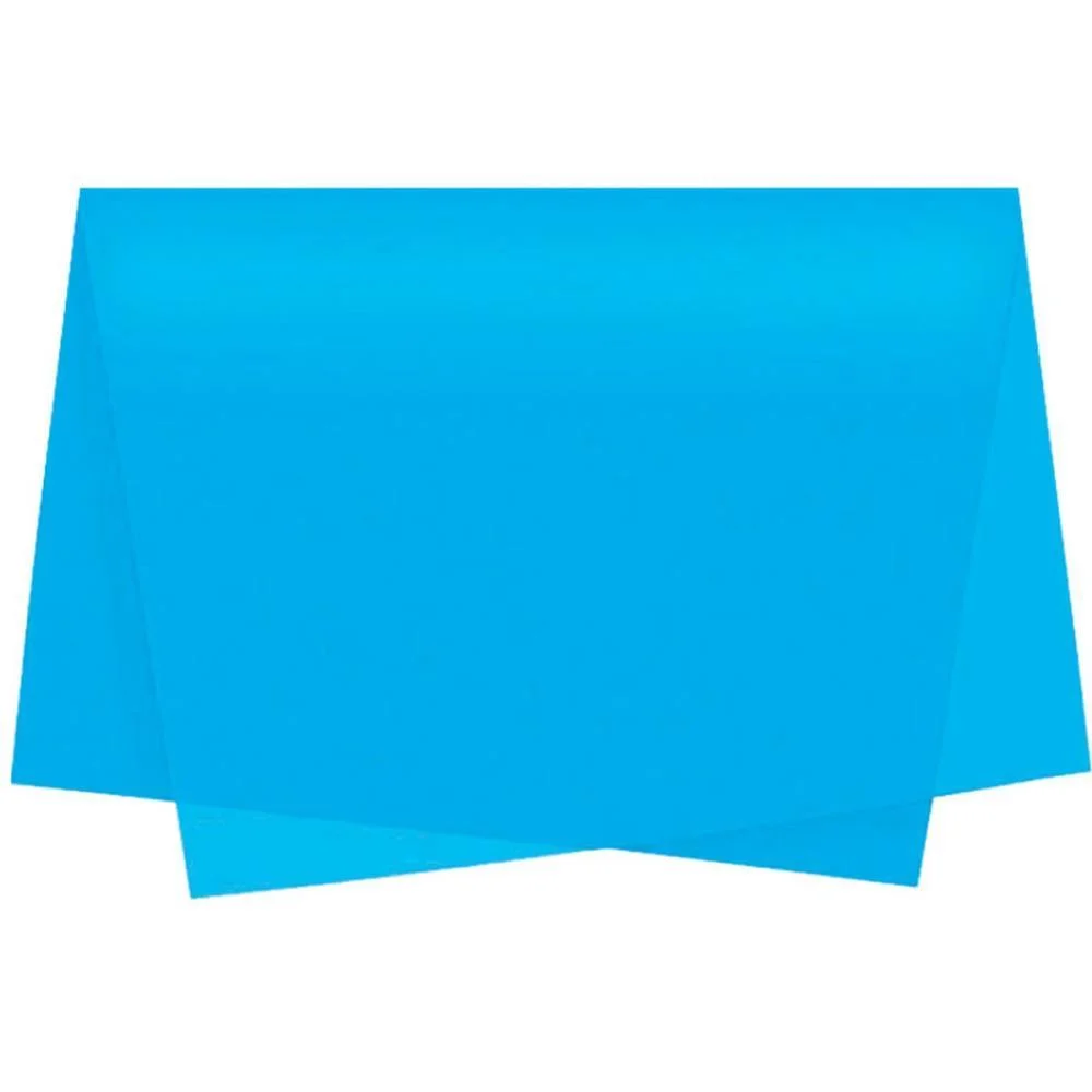 Papel De Seda Azul Celeste 48X60Cm 20G V.m.p. (Pct/100) - imagem 3